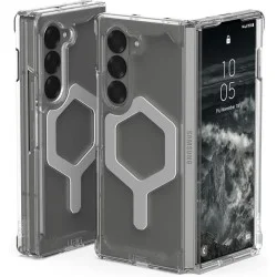 Cover Samsung Z Fold 6 Plyo Pro Uag Ice/Silver